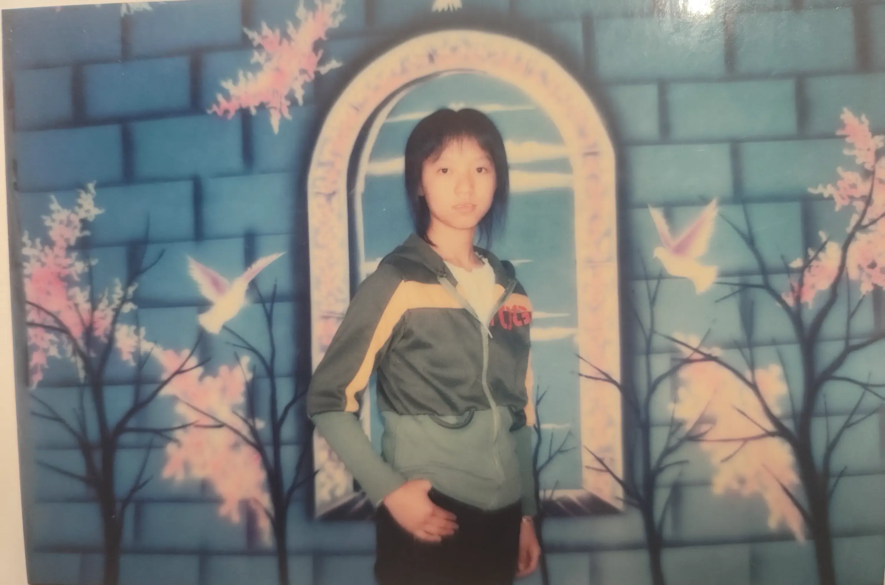 王徐梅，2006年。那个年纪的女生，总有一股让人羡慕的干净利落劲儿。